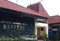 Foto. Kantor Bappeda Sumenep Tampak dari Depan