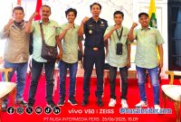 Foto Bersama SMSI Sumenep Bersama Bea Cukai Madura usai Kegiatan Dialog dan Koordinasi. 