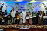 Foto. Santunan 100 Anak Yatim Baznas Sumenep di Kepulauan sapudi