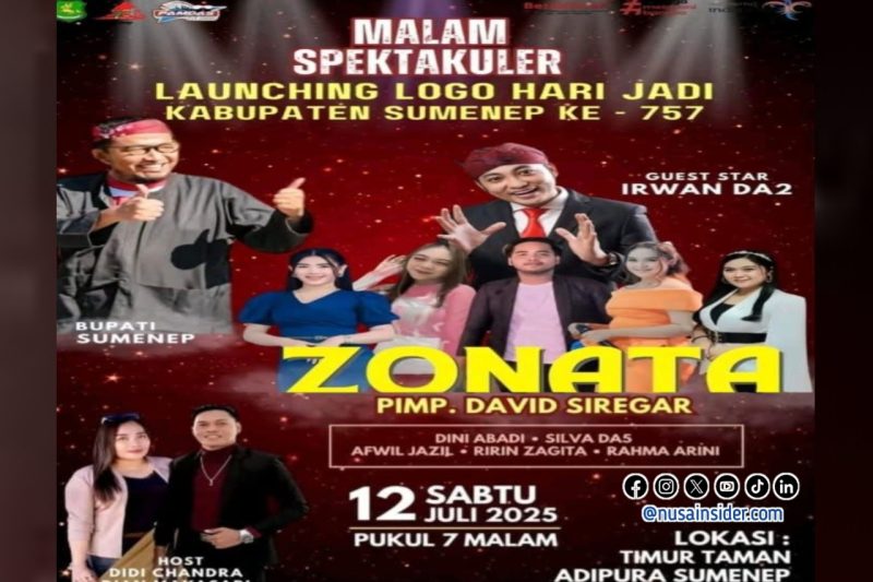 Foto. Flayer Awal (Lama) Launching Logo Harjad ke-757 kabupaten Sumenep