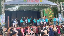Foto. Senam Massal Madura EV-Day SUMENEP 2025.