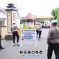 Foto. Cek kedisiplinan Personel Polres Sumenep
