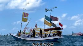 Foto. Kemeriahan Petik Laut Kepulauan Masalembu Sumenep, Madura Jawa Timur