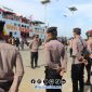 Foto. Pelepasan Patroli Safari kepulauan oleh Kapolres Sumenep di Pelabuhan Kalianget Sumenep