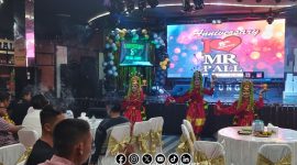 Foto. Penampilan Muang Sangkal di Acara Anniversary Ke-8 Tahun JBL Resto dan MR Ball ke-15 Tahun 