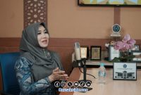 Foto. Dr Lia Istifhama, S.Sos.i., M.E.I yang akrab disapa Neng Lia. 