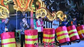 Foto. Momen Pembukaan Festival Cipta Lagu Musik Tong-tong Tahun 2024 di Sumenep