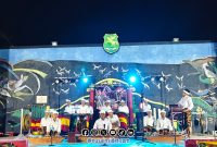 Foto. Salahsatu Peserta dari Putra Djenengan kabupaten Sumenep sebagai Juara Umum pada Festival Cipta Lagu 2024 lalu. 