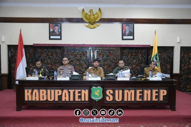 Foto. Rapat penetapan Titik Impas Harga Tembakau (TIHT) 2025 kabupaten Sumenep