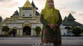 Foto. Ketua Himpunan Kerukunan Tani Indonesia (HKTI) Kabupaten Sumenep, Nyai Hj Dewi Khalifah, SH., MH