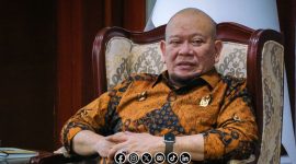 Foto. Mantan ketua DPD RI ke-5, Aa Lanyalla Mahmud Mattaliti. 