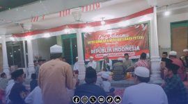 Foto. Doa Bersama Menjelang Hari Dirgahayu Republik Indonesia ke-80 bersama Warga Desa Pocang Timur