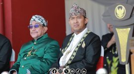 Foto. Bupati Sumenep Dr H Achmad Fauzi Wongsojudo, SH., MH bersama Wakil Bupati Sumenep KH Imam Hasyim, SH.,MH