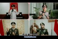 Foto. SS Video Kolaborasi Forkopimda Sumenep dalam Momentum HUT RI ke-80