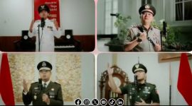 Foto. SS Video Kolaborasi Forkopimda Sumenep dalam Momentum HUT RI ke-80