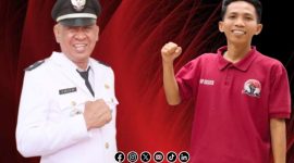 Foto. Syaiful Bahri Aktivis Aliansi Pemuda Reformasi Melawan (ALARM) kabupaten Sumenep (Kanan), Ketua PKDI Sumenep, Ubaid Abdul Hayat (Kiri) 