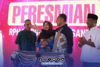 Foto. Dr Lia Istifhama, S.Sos.i., M.E.I Senator DPD RI Jawa Timur dalam Momentum peresmian RPH-U Surabaya