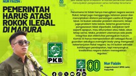 Foto. Poster Viral Nur Faizin, Anggota DPRD Jawa Timur