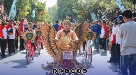 Foto. Lomba Sepeda Hias Sumenep 2025