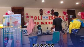 Foto. Loket Poli Terpadu RSUD Moh Anwar Sumenep