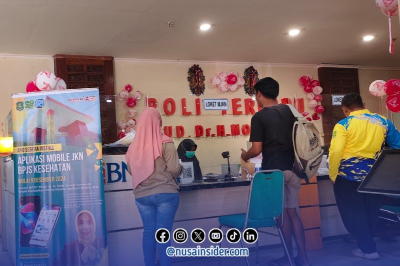 Foto. Loket Poli Terpadu RSUD Moh Anwar Sumenep