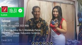 Foto. Pelayanan Promosi PT Empat Sekawan Mulya (Diava) kepada pengunjung Madura Night Vaganza 2025. Sumber Foto : Djava