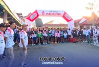 Foto. Pelepasan Fun Run 5K Go Sumenep Bersama Purnama MDR di Momentum Madura Culture Festival #3