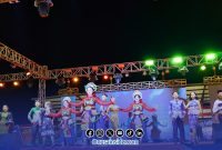 Foto. Penampilan Dangdut Danglung Asal kabupaten Lumajang Jawa Timur di Momen Madura culture Festival #3 