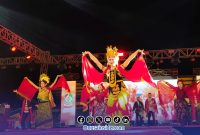 Foto. Penampilan Tari Gandrung asal Banyuwangi di Malam ketiga Madura culture Festival#3 sumenep