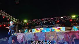 Foto. Penampilan Tari Batik Pamekasan di Madura Culture Festival Malam ketiga. 
