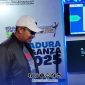 Foto. Kunjungan Bupati Sumenep di stand milik Dinas Perumahan Rakyat, Permukiman, dan Perhubungan (Disperkimhub) Kabupaten Sumenep dalam momentum Madura Culture Festival #3 Malam Kelima