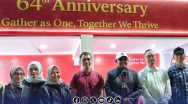 Foto. Kunjungan Bupati Sumenep ke Stand Bank Jatim dalam Pagelaran Pameran Pembangunan di Rangkaian Madura Culture Festival #3