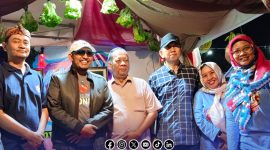 Foto. Kunjungan Bupati Sumenep di Stand DKPP Dalam Pameran Pembangunan Rangkaian Madura Culture Festival 2025.