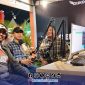 Foto. Momen Bupati Sumenep saat berkunjung ke Stand Diskominfo Sumenep dalam Gelaran Pameran Pembangunan sebagai Rangkaian Madura Culture Festival #3 