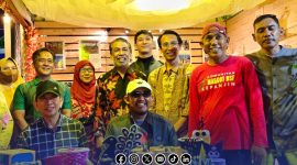 Foto. Kunjungan Bupati Sumenep di Stand DLH dalam gelaran Pameran pembangunan sebagai Rangkaian Madura Culture Festival #3 