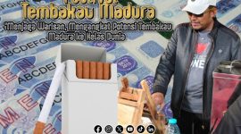 Foto. Bupati Sumenep saat kunjungan ke Stand Perusahaan Rokok di Festival Tembakau 2025 beberapa hari lalu. 