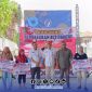 Foto. Launching penyaluran BLT DBHCHT ke 4.686 buruh pabrik rokok dan petani tembakau oleh Dinsos Sumenep di Gudang PR Empat Sekawan Mulia, Desa Lembung Timur, Kecamatan Lenteng, Rabu (20/8/2025).