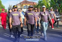 Foto. Bupati Sumenep Achmad Fauzi Wongsojudo bersama Eks AKD Sumenep Miskun Legiyono saat mengikuti JJS Desa Pangarangan Bersama Spectra Comp