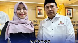 Foto. Senator Jilbab Ijo Dr Lia Istifhama, S. Sos.i., M.E.I saat bersama Ombdusman