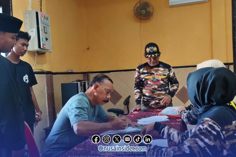 Foto. Suasana Pendaftaran Ulang Festival Musik Tong-tong se-Madura 2025 