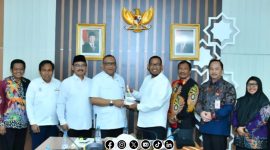Foto. Kunjungan Bupati Sumenep ke BPJPH RI guna kenalkan Halal Hub