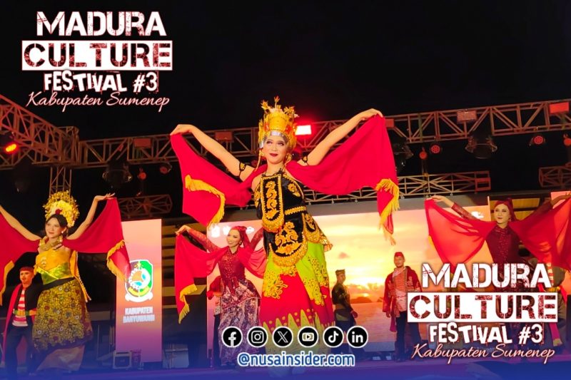 Foto. Salah satu penampilan Asal Kabupaten Tapal Kuda Jawa Timur di Event Madura Culture Festival 2025