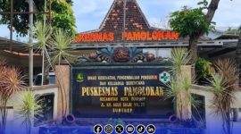 Foto. Tampak Puskesmas Pamolokan Sumenep dari Depan