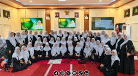 Foto. Kegiatan Maulid Nabi Kolaborasi Bappeda bersama BKPSDM Sumenep di Aula Potre Koneng. 