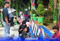 Foto. Wahana Permainan di Areal Dalam Taman Adipura Sumenep sebelah Utara. 
