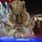 Foto. Pertunjukan Busana Topeng oleh Salahsatu Peserta Madura Ethnic Carnival (MEC) 2025 di Sumenep, Sabtu 20/9/2025 Malam. 