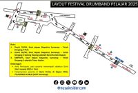 Foto. Layout Rute Festival Drumband 2025.