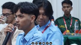 Foto. Mahasiswa BEM KM Uniba Madura di Forum Nasional. 