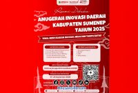 Foto. Flayer Anugera Inovasi Daerah Sumenep. 
