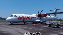 Foto. Pesawat Wings Air Di Bandara Trunojoyo Sumenep beberapa Tahun Lalu. 